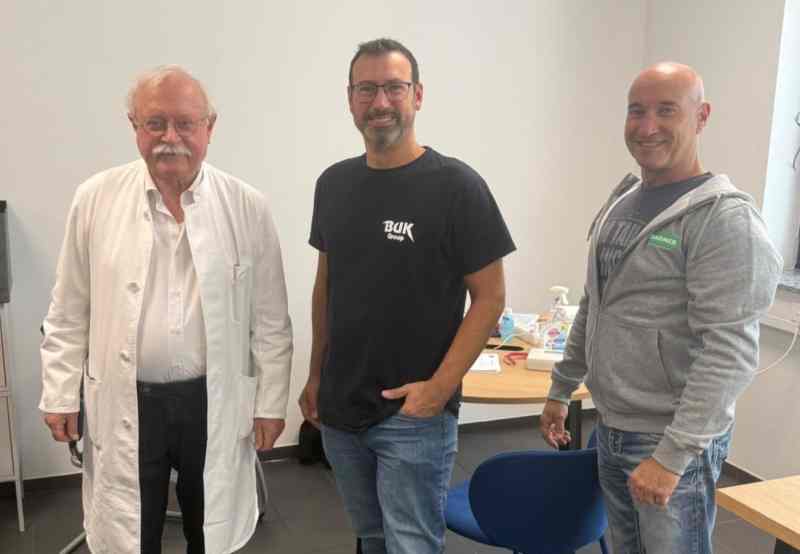 Hautscreening bein der BUK mit BARMER