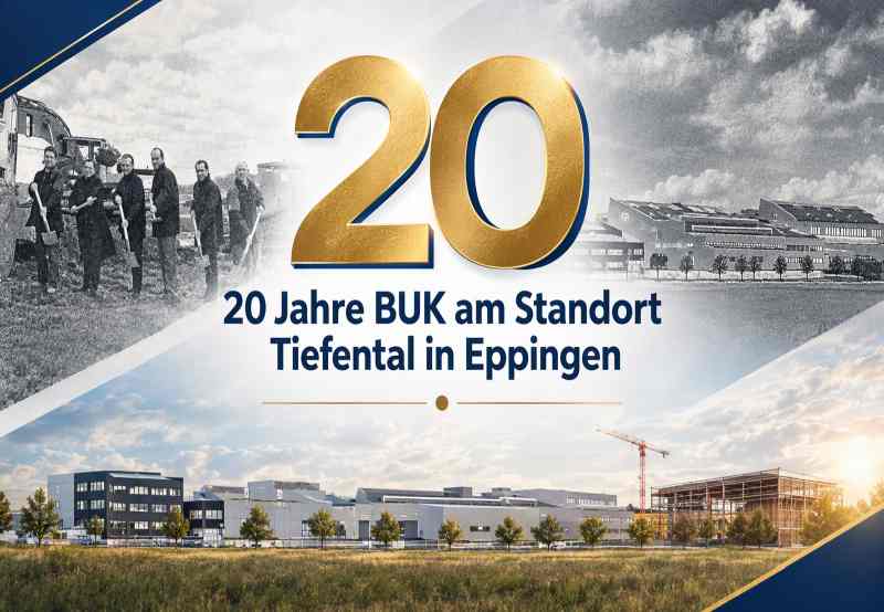 Jubiläum: 20 Jahre BUK am Standort Tiefental in Eppingen